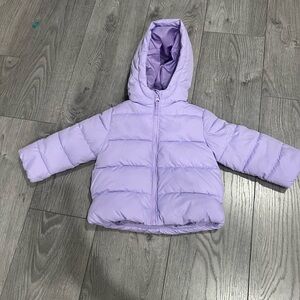 The Children's Place Lavender Puffer Jacket